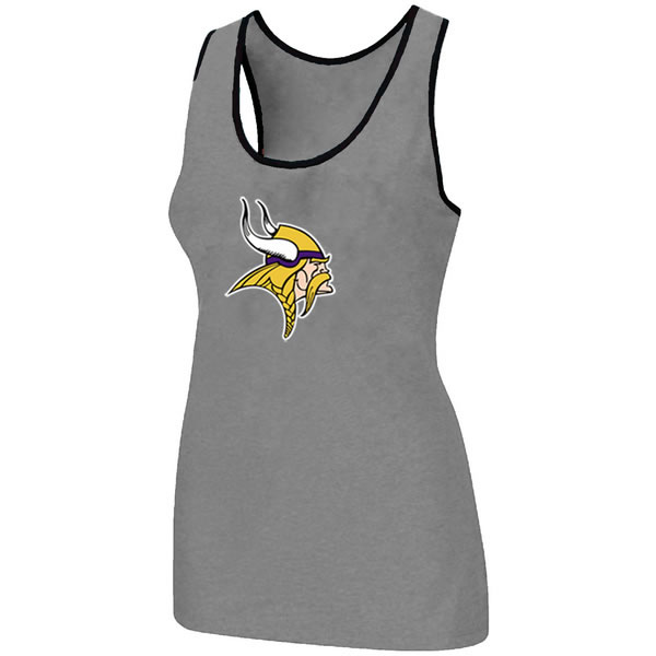 Nike Minnesota Vikings Ladies Big Logo Tri-Blend Racerback stretch Tank Top L.grey,We sell and wholesale Nike Minnesota Vikings Ladies Big Logo Tri-Blend Racerback stretch Tank Top L.grey on line form chian!