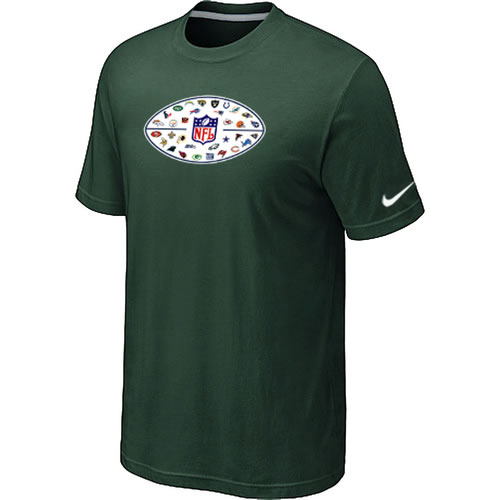 Nike NFL 32 teams logo Collection Locker Room T-Shirt D.Green,We sell and wholesale Nike NFL 32 teams logo Collection Locker Room T-Shirt D.Green on line form chian!