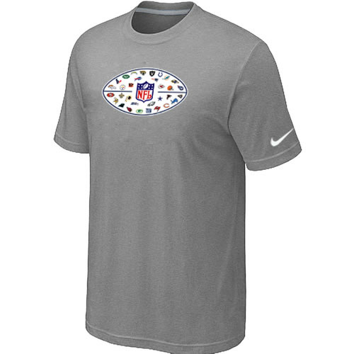 Nike NFL 32 teams logo Collection Locker Room T-Shirt L.Grey,We sell and wholesale Nike NFL 32 teams logo Collection Locker Room T-Shirt L.Grey on line form chian!