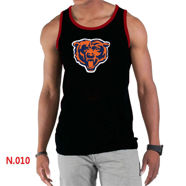 Nike NFL Chicago Bears Sideline Legend Authentic Logo men Tank Top Black 2,We sell and wholesale Nike NFL Chicago Bears Sideline Legend Authentic Logo men Tank Top Black 2 on line form chian!