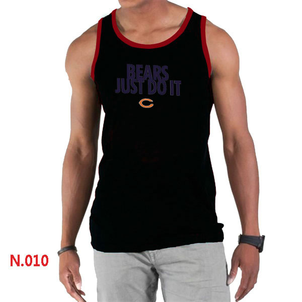 Nike NFL Chicago Bears Sideline Legend Authentic Logo men Tank Top Black 3,We sell and wholesale Nike NFL Chicago Bears Sideline Legend Authentic Logo men Tank Top Black 3 on line form chian!