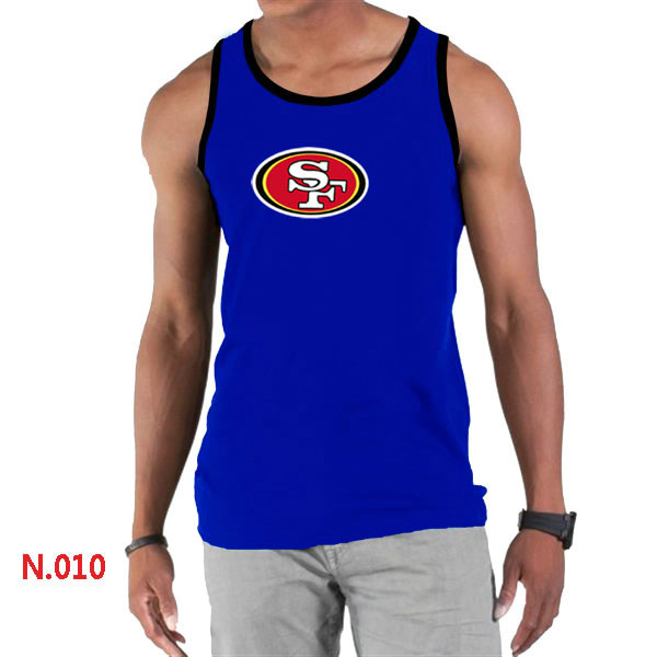 Nike NFL San Francisco 49ers Sideline Legend Authentic Logo men Tank Top Blue,We sell and wholesale Nike NFL San Francisco 49ers Sideline Legend Authentic Logo men Tank Top Blue on line form chian!