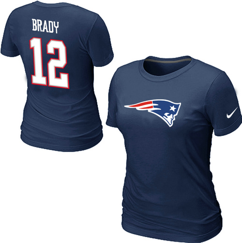Nike New England Patriots Tom Brady Name & Number Women's T-Shirt,We sell and wholesale Nike New England Patriots Tom Brady Name & Number Women's T-Shirt on line form chian!