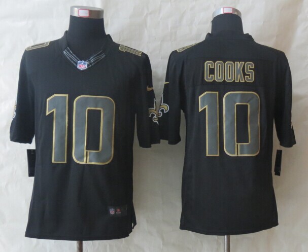 Nike New Orleans Saints #10 Cooks Impact Limited Black Jerseys,We sell and wholesale Nike New Orleans Saints #10 Cooks Impact Limited Black Jerseys on line form chian!