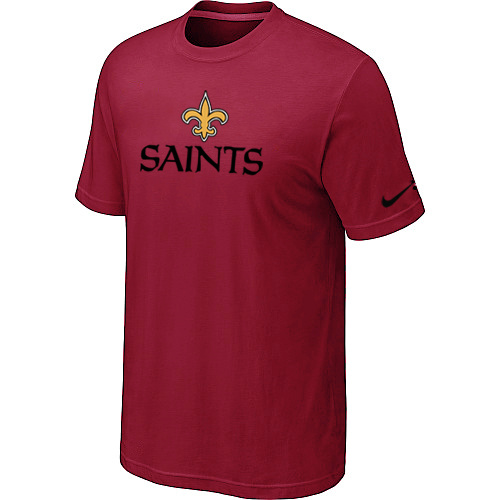 Nike New Orleans Saints Authentic Logo T-Shirt Red,We sell and wholesale Nike New Orleans Saints Authentic Logo T-Shirt Red on line form chian!