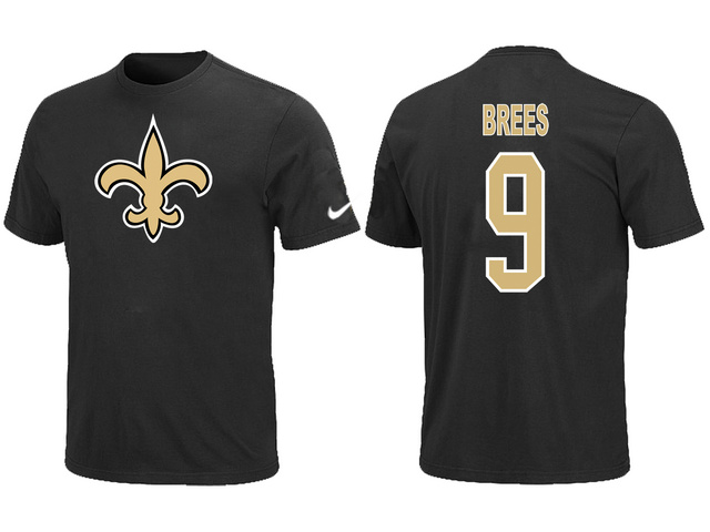 Nike New Orleans Saints Drew Brees Name & Number T-Shirt Black,We sell and wholesale Nike New Orleans Saints Drew Brees Name & Number T-Shirt Black on line form chian!