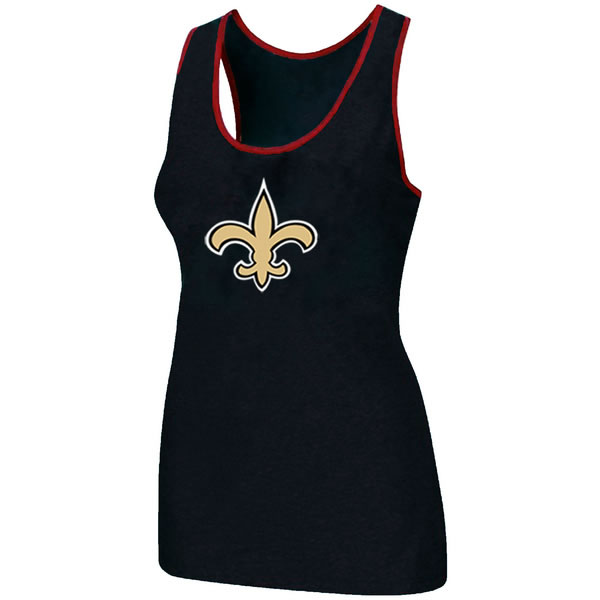 Nike New Orleans Saints Ladies Big Logo Tri-Blend Racerback stretch Tank Top Black,We sell and wholesale Nike New Orleans Saints Ladies Big Logo Tri-Blend Racerback stretch Tank Top Black on line form chian!
