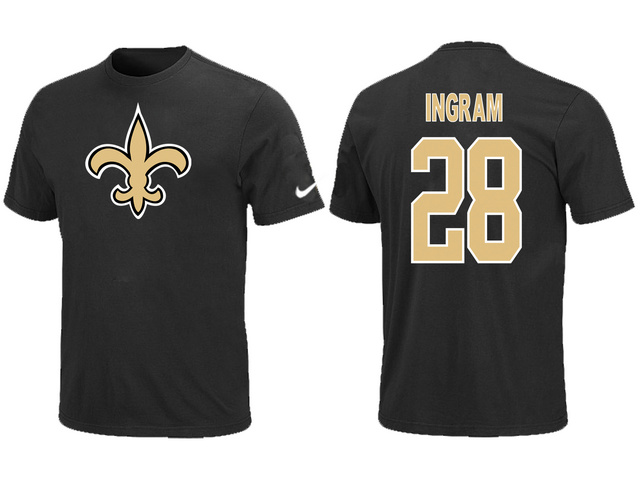 Nike New Orleans Saints Mark Ingram Name & Number T-Shirt Black,We sell and wholesale Nike New Orleans Saints Mark Ingram Name & Number T-Shirt Black on line form chian!