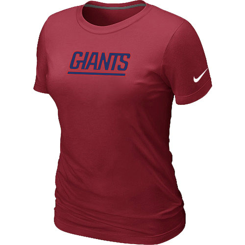 Nike New York Giants Authentic Logo Women's T-Shirt - Red,We sell and wholesale Nike New York Giants Authentic Logo Women's T-Shirt - Red on line form chian!