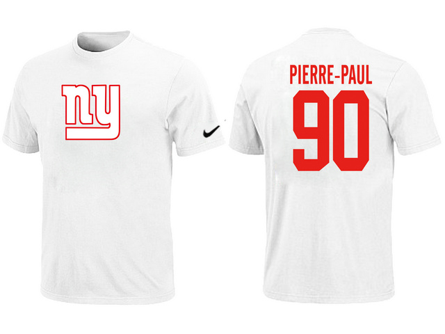 Nike New York Giants Jason Pierre-Paul Name & Number T-Shirt White,We sell and wholesale Nike New York Giants Jason Pierre-Paul Name & Number T-Shirt White on line form chian!