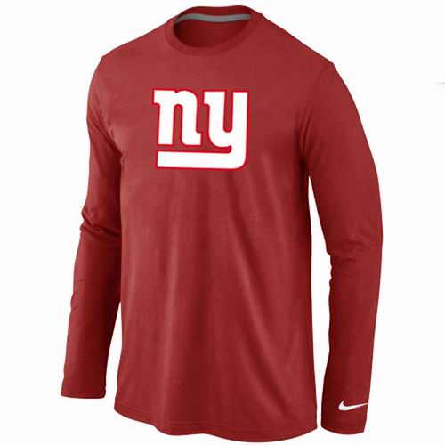 Nike New York Giants Logo Long Sleeve T-Shirt Red,We sell and wholesale Nike New York Giants Logo Long Sleeve T-Shirt Red on line form chian!