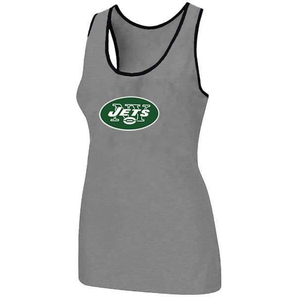 Nike New York Jets Ladies Big Logo Tri-Blend Racerback stretch Tank Top L.grey,We sell and wholesale Nike New York Jets Ladies Big Logo Tri-Blend Racerback stretch Tank Top L.grey on line form chian!