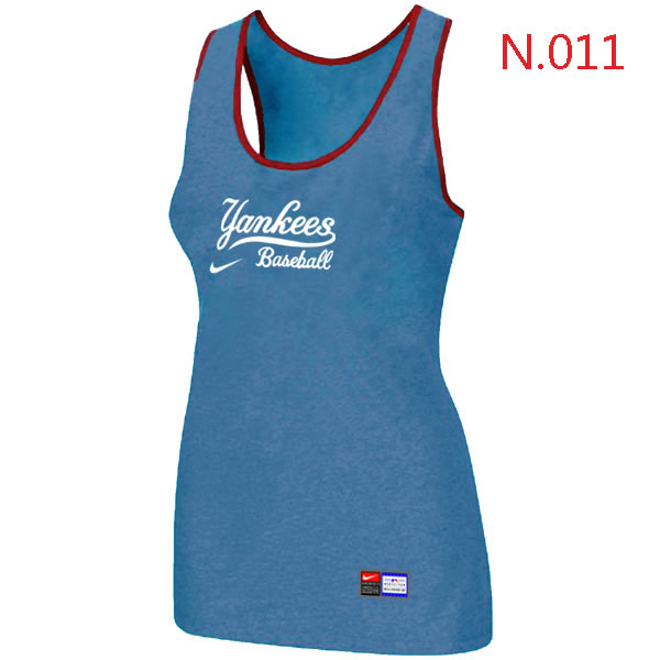 Nike New York Yankees Tri-Blend Racerback stretch Tank Top L.Blue,We sell and wholesale Nike New York Yankees Tri-Blend Racerback stretch Tank Top L.Blue on line form chian!