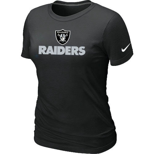 Nike Oakland Raiders Authentic Logo Women's T-Shirt BLACK,We sell and wholesale Nike Oakland Raiders Authentic Logo Women's T-Shirt BLACK on line form chian!