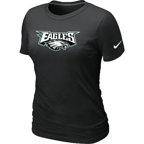 Nike Philadelphia Eagles Authentic Logo Women's T-Shirt BLack,We sell and wholesale Nike Philadelphia Eagles Authentic Logo Women's T-Shirt BLack on line form chian!