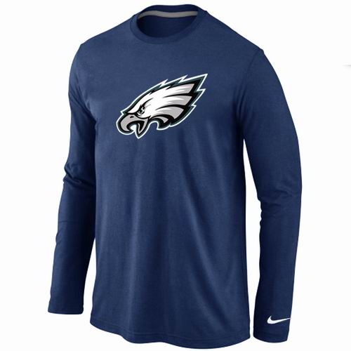 Nike Philadelphia Eagles Logo Long Sleeve T-Shirt D.Blue,We sell and wholesale Nike Philadelphia Eagles Logo Long Sleeve T-Shirt D.Blue on line form chian!