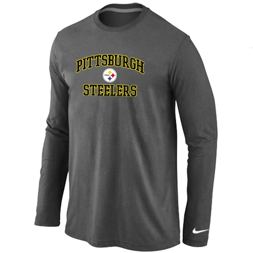 Nike Pittsburgh Steelers Heart & Soul Long Sleeve T-Shirt D.Gray,We sell and wholesale Nike Pittsburgh Steelers Heart & Soul Long Sleeve T-Shirt D.Gray on line form chian!