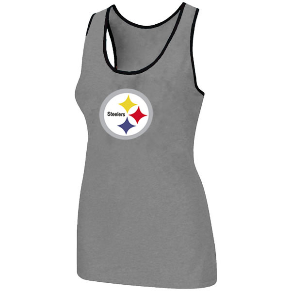 Nike Pittsburgh Steelers Ladies Big Logo Tri-Blend Racerback stretch Tank Top L.grey,We sell and wholesale Nike Pittsburgh Steelers Ladies Big Logo Tri-Blend Racerback stretch Tank Top L.grey on line form chian!