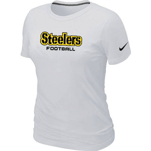 Nike Pittsburgh Steelers Sideline Legend Authentic Font Women's T-Shirt White,We sell and wholesale Nike Pittsburgh Steelers Sideline Legend Authentic Font Women's T-Shirt White on line form chian!