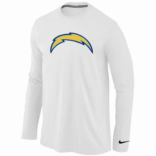 Nike San Diego Chargers Logo Long Sleeve T-Shirt White,We sell and wholesale Nike San Diego Chargers Logo Long Sleeve T-Shirt White on line form chian!