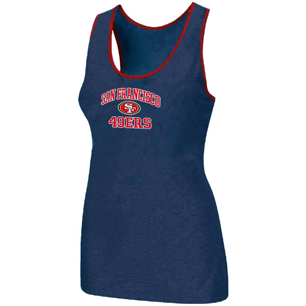 Nike San Francisco 49ers Heart x26 Soul Tri-Blend Racerback stretch Tank Top Blue,We sell and wholesale Nike San Francisco 49ers Heart x26 Soul Tri-Blend Racerback stretch Tank Top Blue on line form chian!
