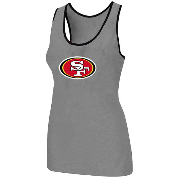 Nike San Francisco 49ers Ladies Big Logo Tri-Blend Racerback stretch Tank Top L.grey,We sell and wholesale Nike San Francisco 49ers Ladies Big Logo Tri-Blend Racerback stretch Tank Top L.grey on line form chian!