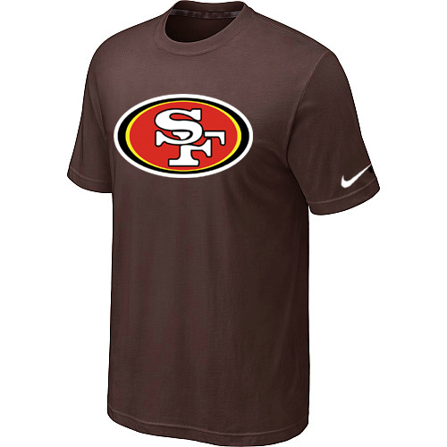 Nike San Francisco 49ers Sideline Legend Authentic Logo T-Shirt Brown,We sell and wholesale Nike San Francisco 49ers Sideline Legend Authentic Logo T-Shirt Brown on line form chian!