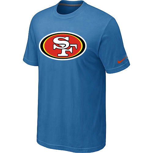 Nike San Francisco 49ers Sideline Legend Authentic Logo T-Shirt light Blue,We sell and wholesale Nike San Francisco 49ers Sideline Legend Authentic Logo T-Shirt light Blue on line form chian!
