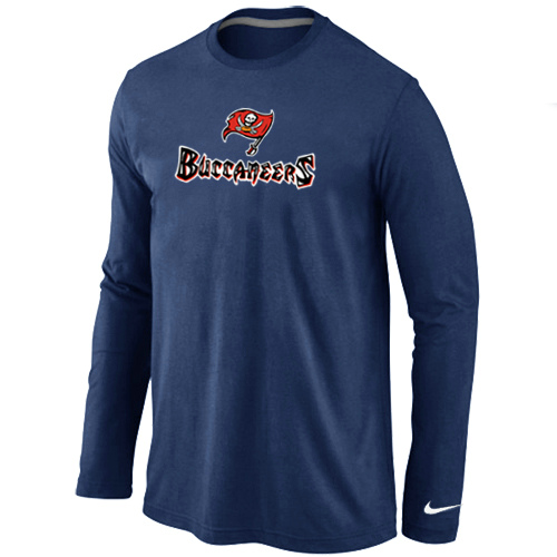 Nike Tampa Bay Buccaneers Authentic Logo Long Sleeve T-Shirt Dark blue,We sell and wholesale Nike Tampa Bay Buccaneers Authentic Logo Long Sleeve T-Shirt Dark blue on line form chian!