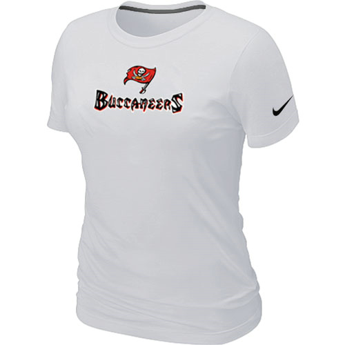 Nike Tampa Bay Buccaneers Authentic Logo Women's T-Shirt - White,We sell and wholesale Nike Tampa Bay Buccaneers Authentic Logo Women's T-Shirt - White on line form chian!