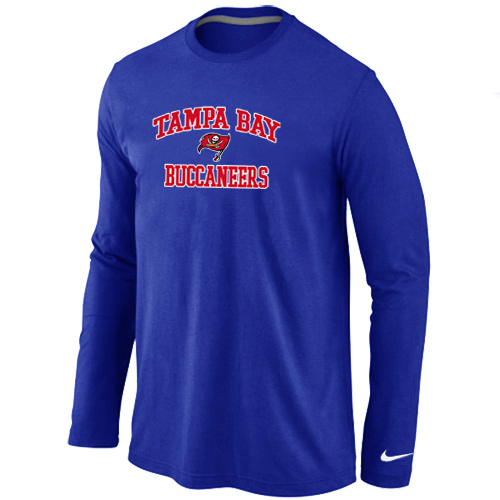 Nike Tampa Bay Buccaneers Heart & Soul Long Sleeve T-Shirt Blue,We sell and wholesale Nike Tampa Bay Buccaneers Heart & Soul Long Sleeve T-Shirt Blue on line form chian!