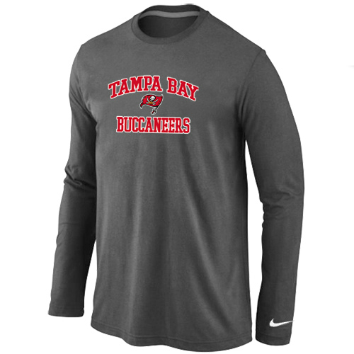 Nike Tampa Bay Buccaneers Heart & Soul Long Sleeve T-Shirt D.Gray,We sell and wholesale Nike Tampa Bay Buccaneers Heart & Soul Long Sleeve T-Shirt D.Gray on line form chian!