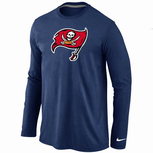 Nike Tampa Bay Buccaneers Logo Long Sleeve T-Shirt D.Blue,We sell and wholesale Nike Tampa Bay Buccaneers Logo Long Sleeve T-Shirt D.Blue on line form chian!