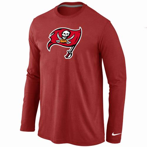 Nike Tampa Bay Buccaneers Logo Long Sleeve T-Shirt Red,We sell and wholesale Nike Tampa Bay Buccaneers Logo Long Sleeve T-Shirt Red on line form chian!