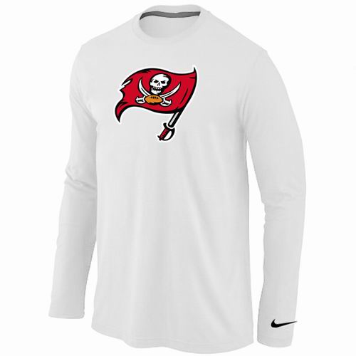 Nike Tampa Bay Buccaneers Logo Long Sleeve T-Shirt White,We sell and wholesale Nike Tampa Bay Buccaneers Logo Long Sleeve T-Shirt White on line form chian!