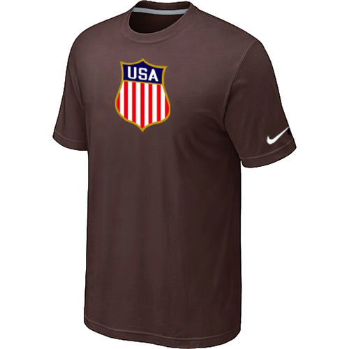 Nike Team USA Hockey Winter Olympics KO Collection Locker Room T-Shirt Brown,We sell and wholesale Nike Team USA Hockey Winter Olympics KO Collection Locker Room T-Shirt Brown on line form chian!