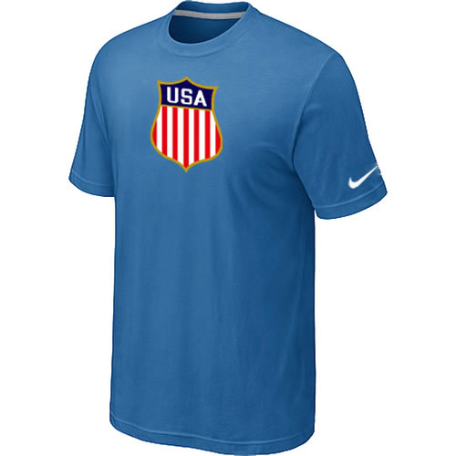 Nike Team USA Hockey Winter Olympics KO Collection Locker Room T-Shirt light Blue,We sell and wholesale Nike Team USA Hockey Winter Olympics KO Collection Locker Room T-Shirt light Blue on line form chian!