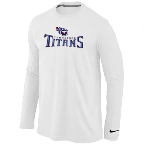 Nike Tennessee Titans Authentic Logo Long Sleeve T-Shirt White,We sell and wholesale Nike Tennessee Titans Authentic Logo Long Sleeve T-Shirt White on line form chian!