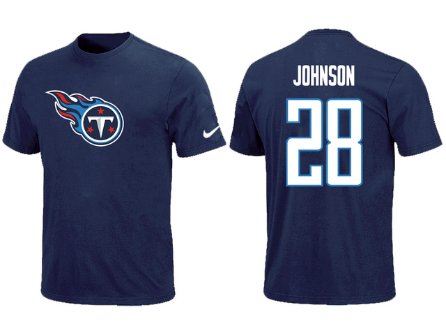 Nike Tennessee Titans Chris Johnson Name & Number T-Shirt D.BLue,We sell and wholesale Nike Tennessee Titans Chris Johnson Name & Number T-Shirt D.BLue on line form chian!