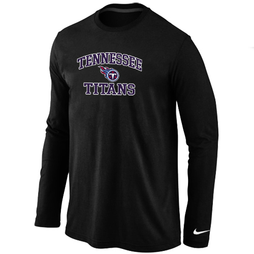 Nike Tennessee Titans Heart & Soul Long Sleeve T-Shirt Black,We sell and wholesale Nike Tennessee Titans Heart & Soul Long Sleeve T-Shirt Black on line form chian!