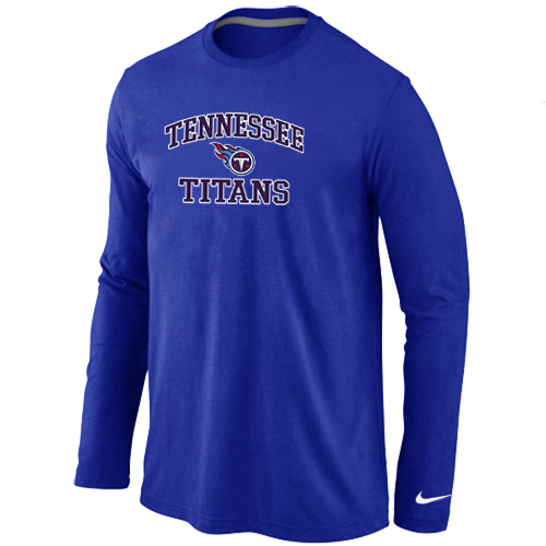 Nike Tennessee Titans Heart & Soul Long Sleeve T-Shirt Blue,We sell and wholesale Nike Tennessee Titans Heart & Soul Long Sleeve T-Shirt Blue on line form chian!