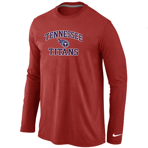 Nike Tennessee Titans Heart & Soul Long Sleeve T-Shirt Red,We sell and wholesale Nike Tennessee Titans Heart & Soul Long Sleeve T-Shirt Red on line form chian!