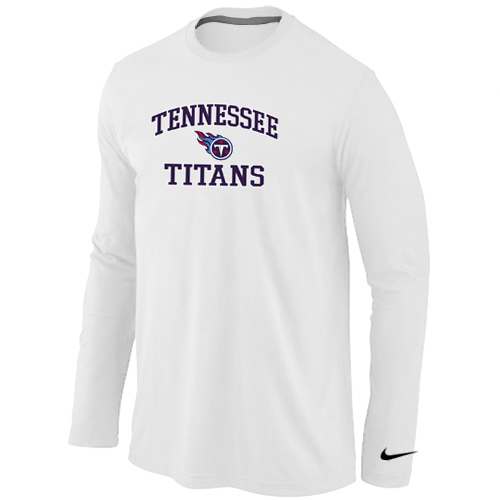 Nike Tennessee Titans Heart & Soul Long Sleeve T-Shirt White,We sell and wholesale Nike Tennessee Titans Heart & Soul Long Sleeve T-Shirt White on line form chian!