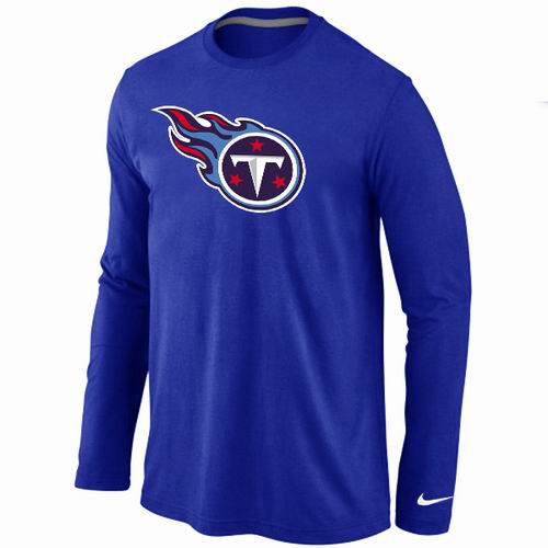 Nike Tennessee Titans Logo Long Sleeve T-Shirt Blue,We sell and wholesale Nike Tennessee Titans Logo Long Sleeve T-Shirt Blue on line form chian!