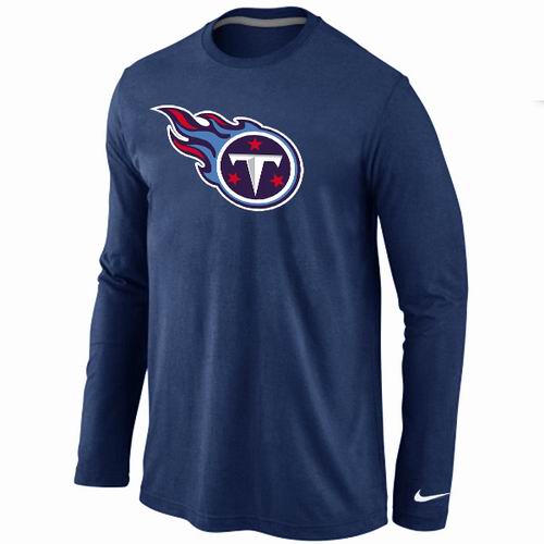 Nike Tennessee Titans Logo Long Sleeve T-Shirt D.Blue,We sell and wholesale Nike Tennessee Titans Logo Long Sleeve T-Shirt D.Blue on line form chian!