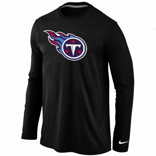 Nike Tennessee Titans Logo Long Sleeve T-Shirt black,We sell and wholesale Nike Tennessee Titans Logo Long Sleeve T-Shirt black on line form chian!
