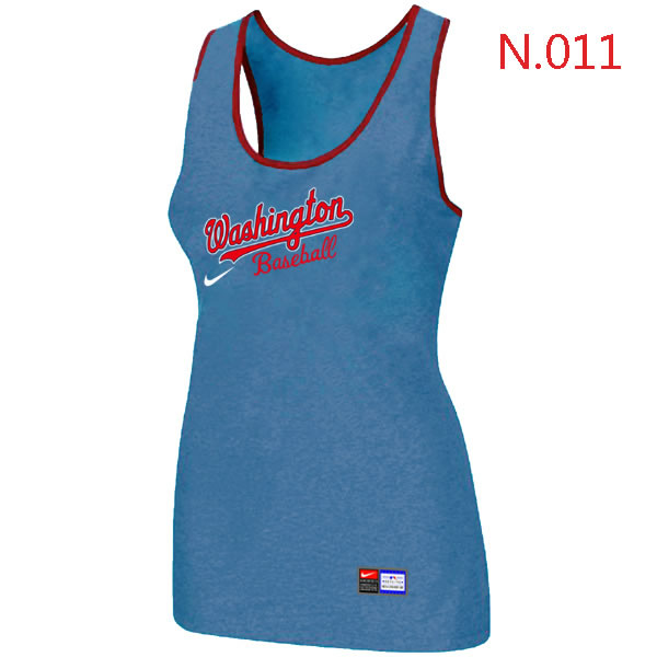 Nike Washington Nationals Tri-Blend Racerback stretch Tank Top L.Blue,We sell and wholesale Nike Washington Nationals Tri-Blend Racerback stretch Tank Top L.Blue on line form chian!