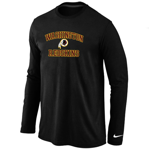 Nike Washington Red Skins Heart & Soul Long Sleeve T-Shirt Black,We sell and wholesale Nike Washington Red Skins Heart & Soul Long Sleeve T-Shirt Black on line form chian!