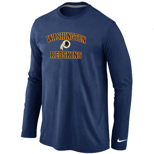 Nike Washington Red Skins Heart & Soul Long Sleeve T-Shirt D.Blue,We sell and wholesale Nike Washington Red Skins Heart & Soul Long Sleeve T-Shirt D.Blue on line form chian!