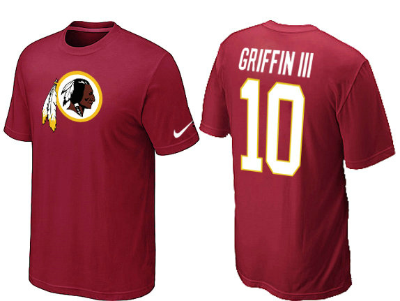 Nike Washington Redskins 10 GRIFFINIII Name & Number T-Shirt,We sell and wholesale Nike Washington Redskins 10 GRIFFINIII Name & Number T-Shirt on line form chian!